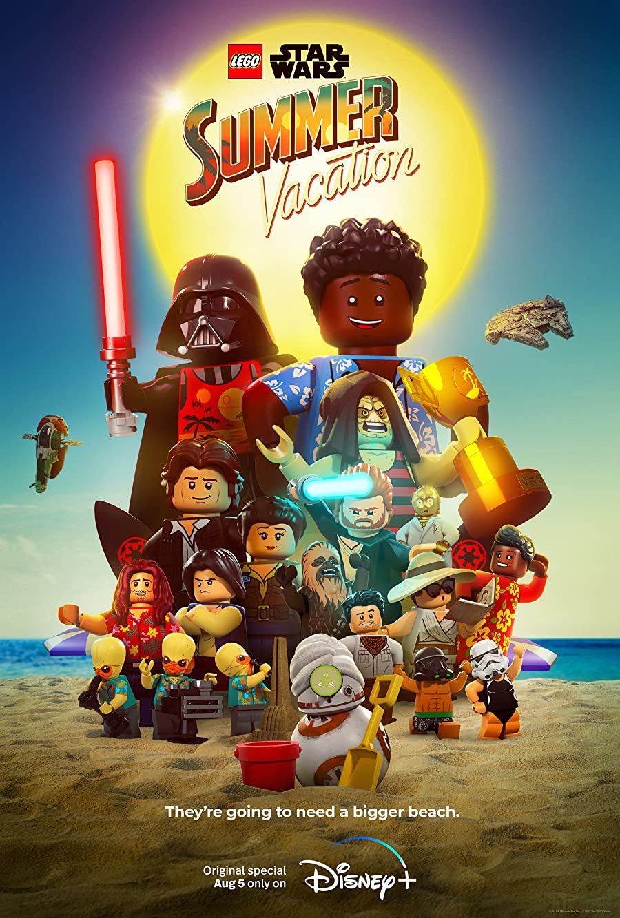 دانلود فیلم تعطیلات لگو جنگ ستارگان Lego Star Wars Summer Vacation 2022