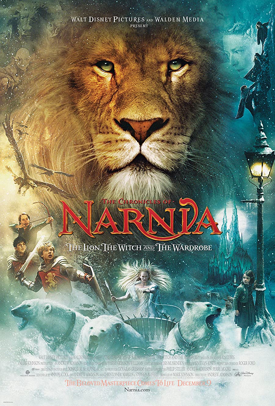 دانلود فیلم سرگذشت نارنیا: شیر، کمد و جادوگر The Chronicles of Narnia: The Lion, the Witch and the Wardrobe 2005