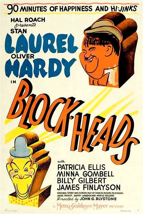 فیلم کله پوکها Block-Heads 1938 - اسکای مووی فیلم کله پوکها Block-Heads 1938