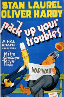 دانلود فیلم زحمتت را کم کن Pack Up Your Troubles 1932