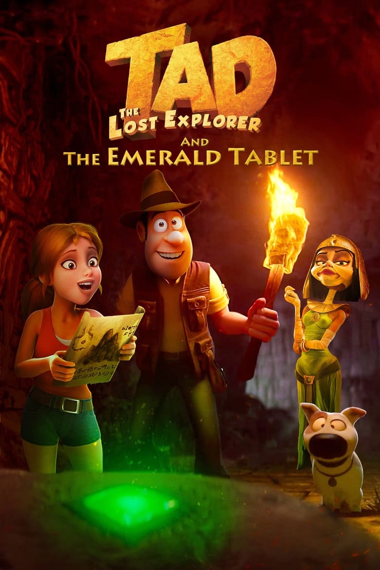 دانلود فیلم تد جستجوگر گمشده و لوح زمردین Tad the Lost Explorer and the Emerald Tablet 2022