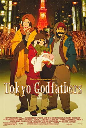 دانلود فیلم پدرخوانده‌های توکیو Tokyo Godfathers 2003