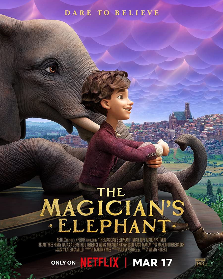 دانلود فیلم فیل شعبده‌باز The Magician’s Elephant 2023