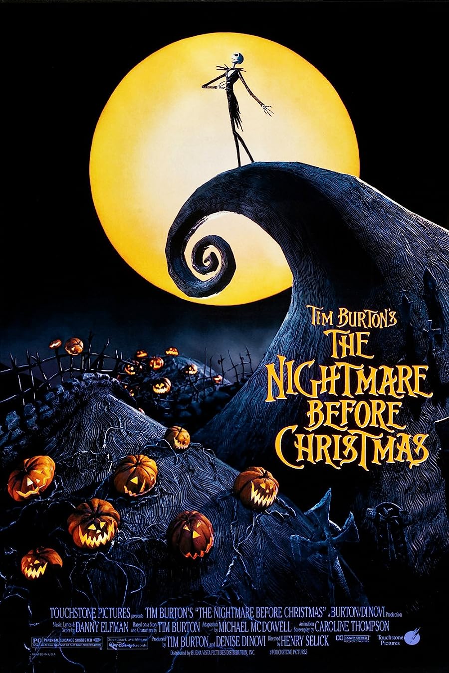 دانلود فیلم کابوس قبل از کریسمس The Nightmare Before Christmas 1993