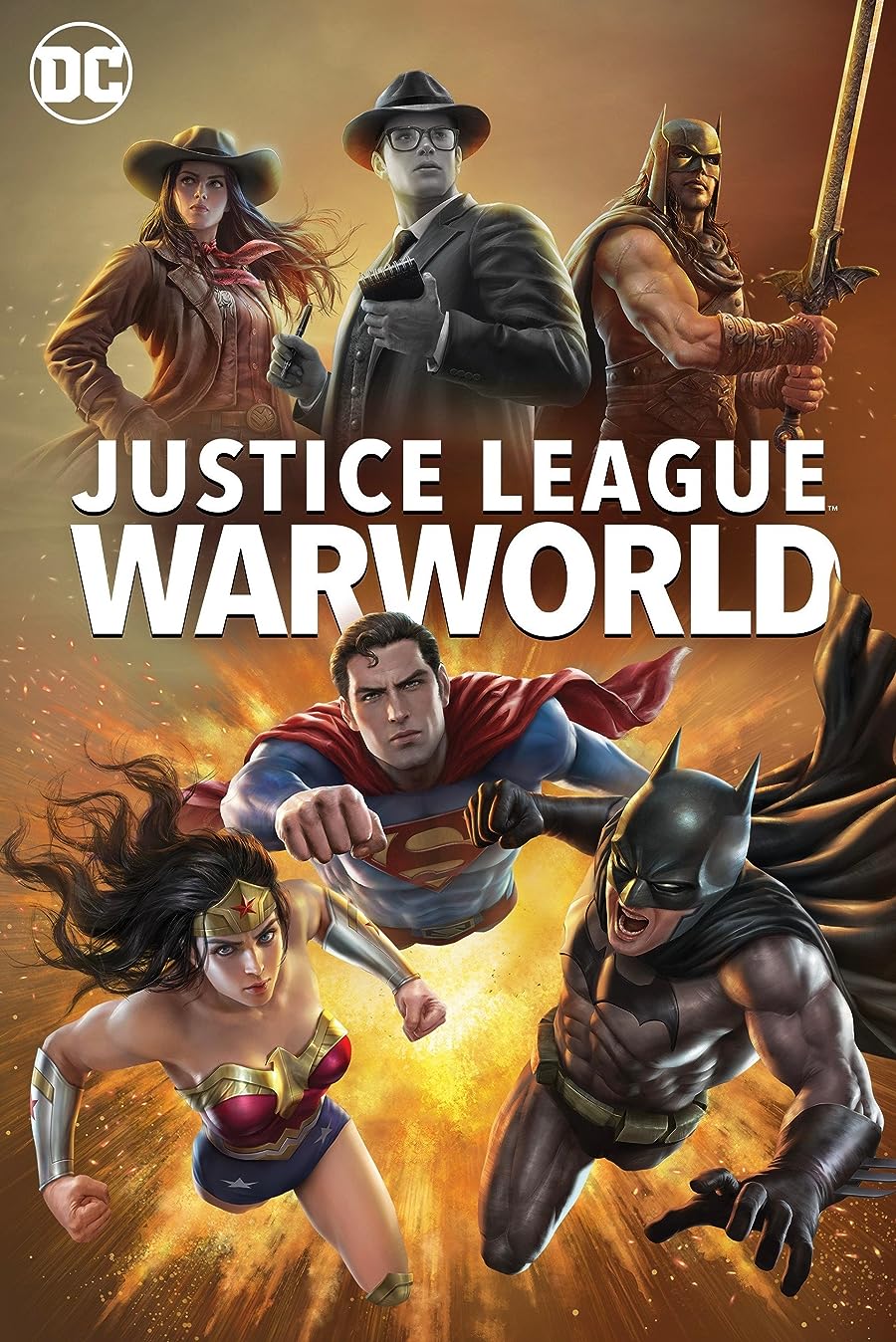 دانلود فیلم لیگ عدالت: دنیای جنگ Justice League: Warworld 2023