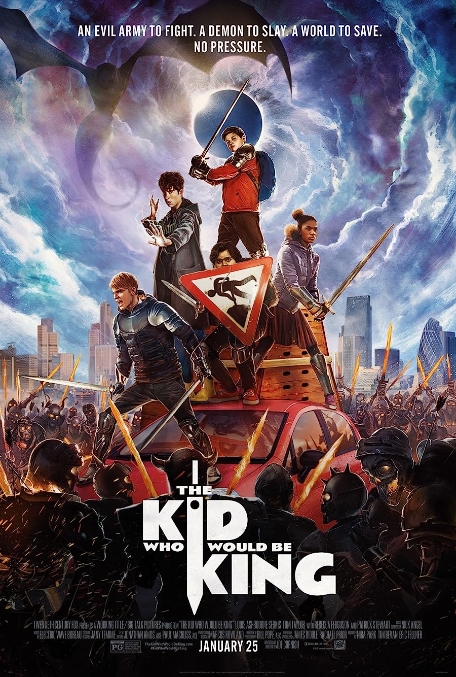 دانلود فیلم پسری که در نهایت پادشاه خواهد شد The Kid Who Would Be King 2019