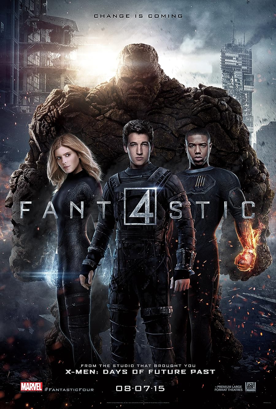 دانلود فیلم چهار شگفت‌انگیز 4 Fantastic Four 2015