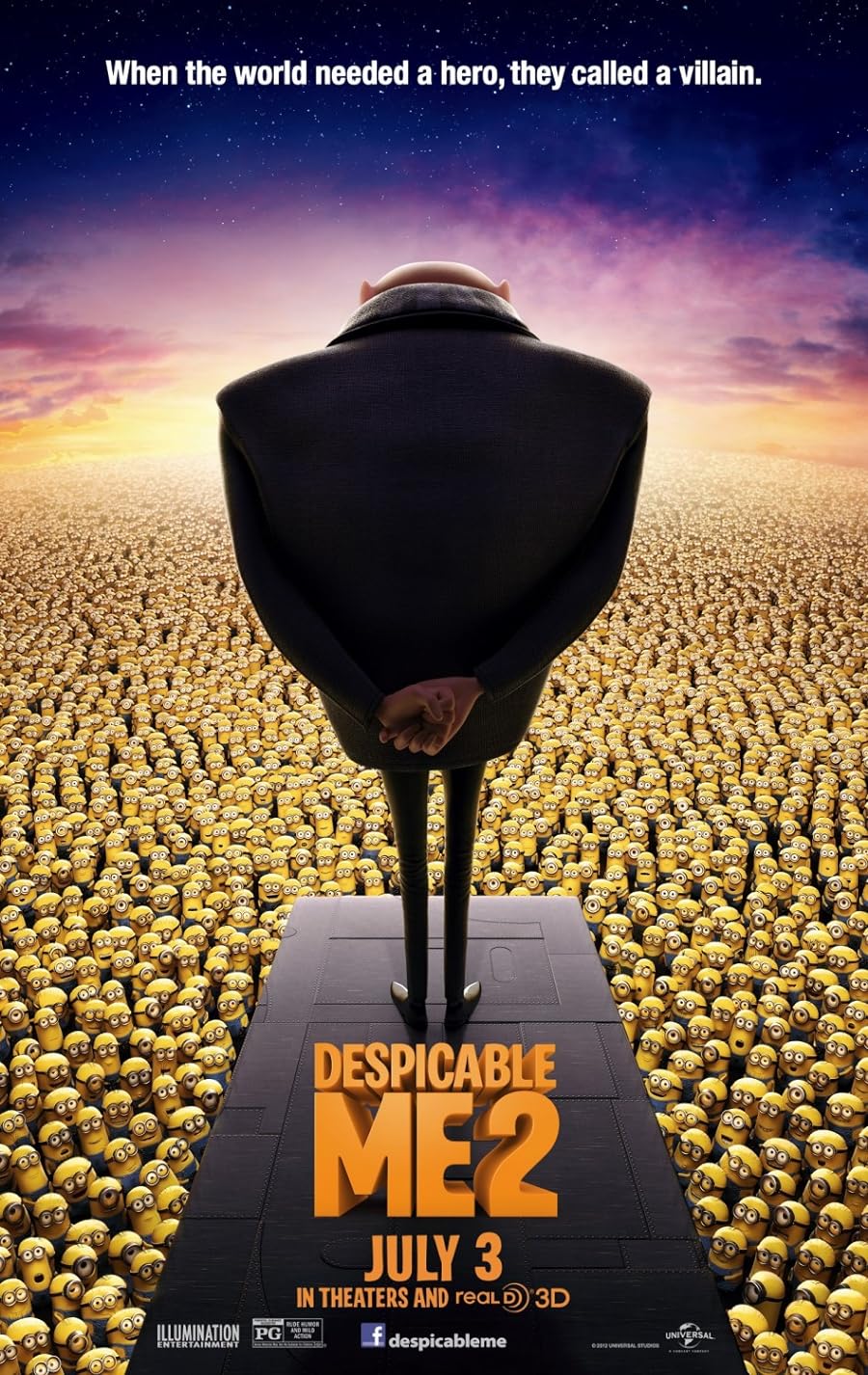 دانلود فیلم من نفرت انگیز ۲ Despicable Me 2 2013
