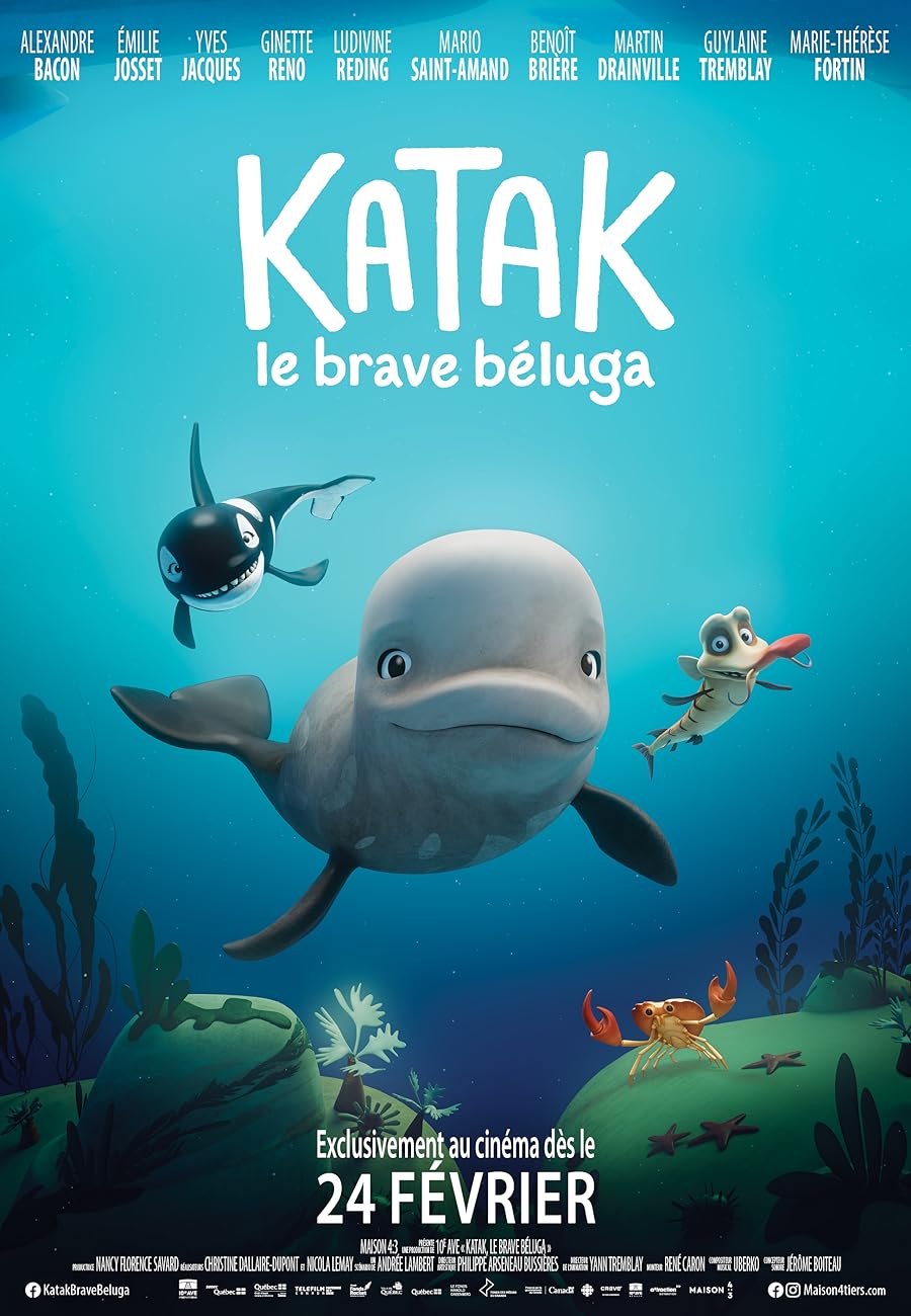 دانلود فیلم کاتاک: نهنگ سفید شجاع Katak: The Brave Beluga 2023