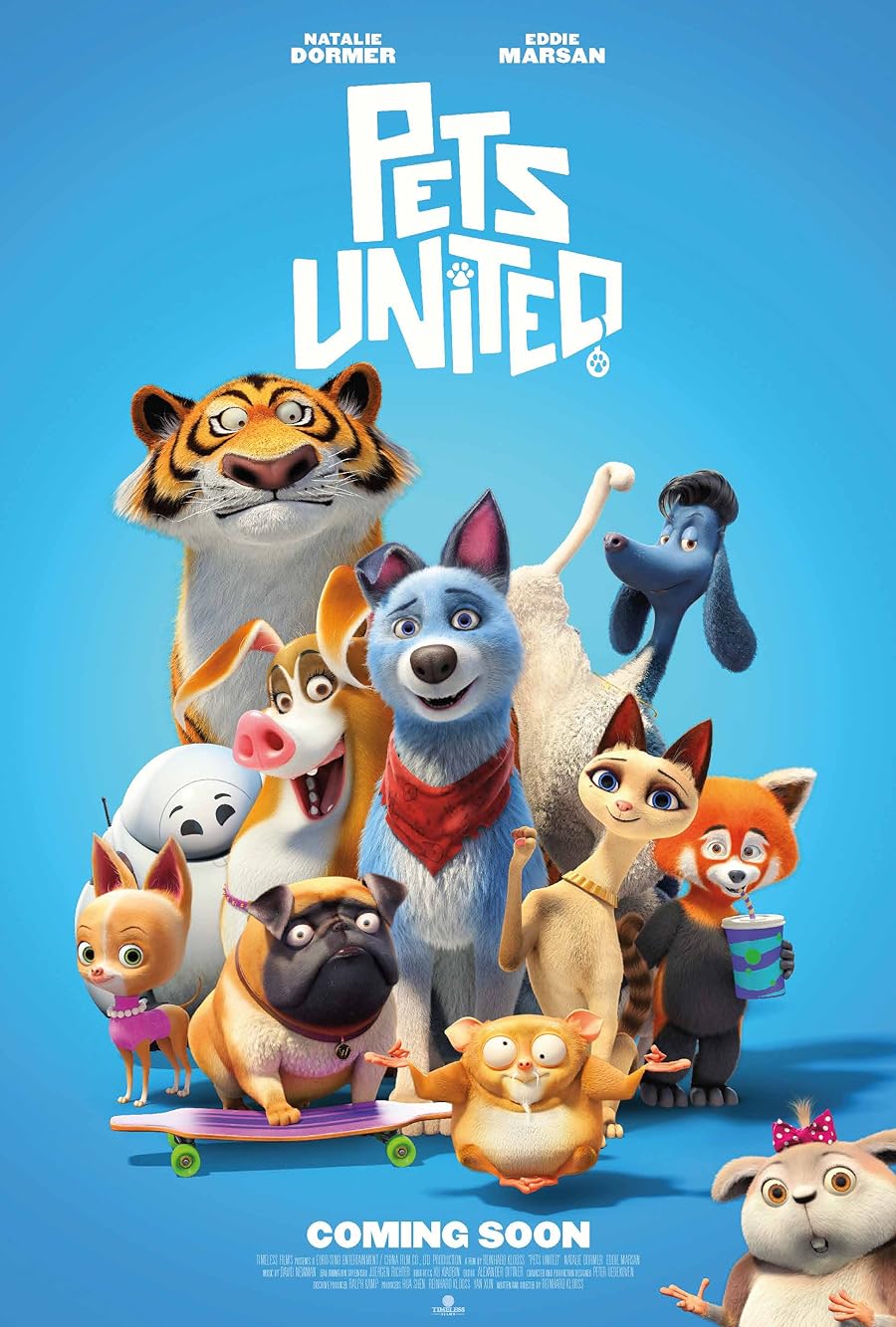 دانلود فیلم اتحاد حیوانات خانگی Pets United 2019