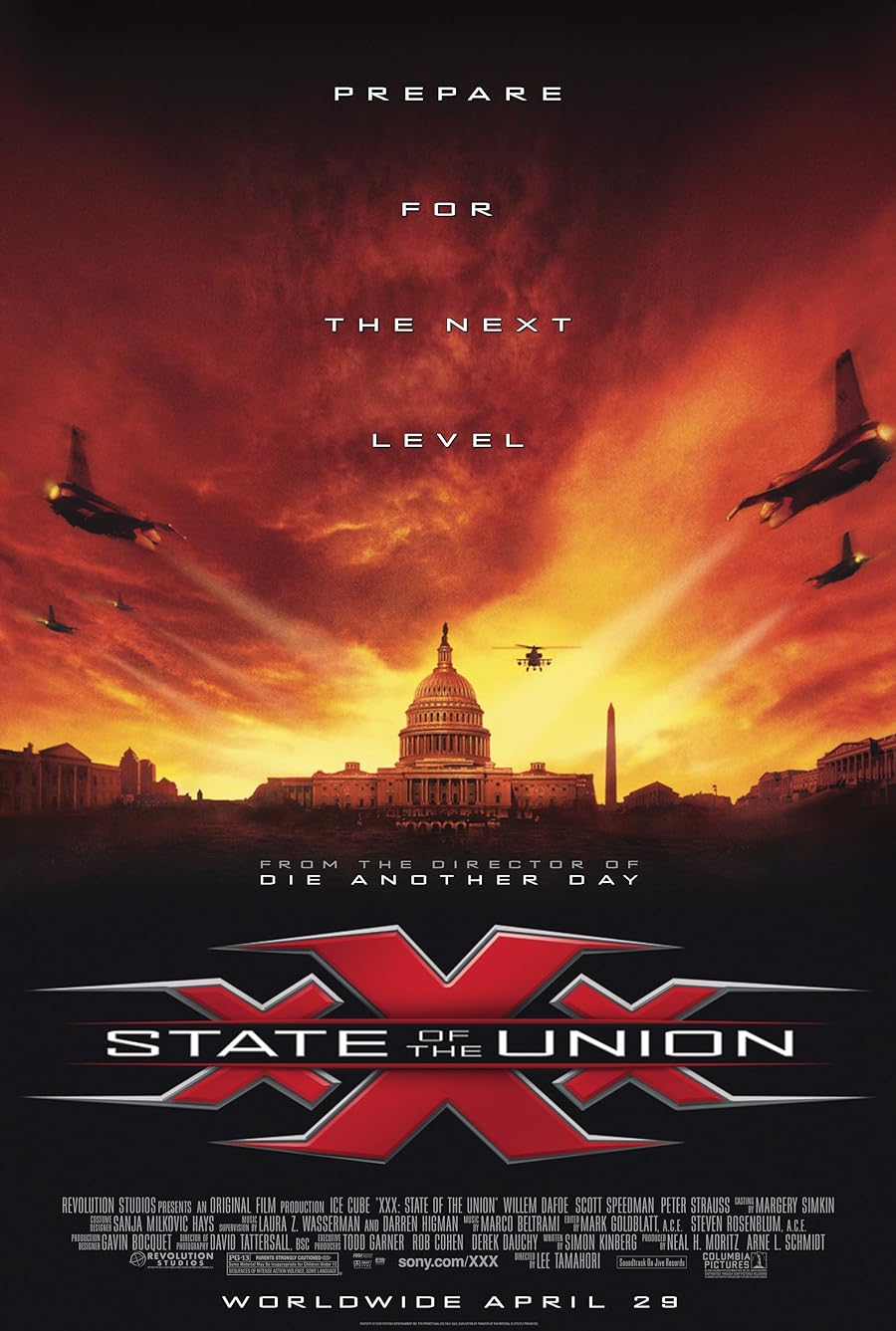 دانلود فیلم سه ایکس وضعیت اتحادیه 3X: State of the Union 2005