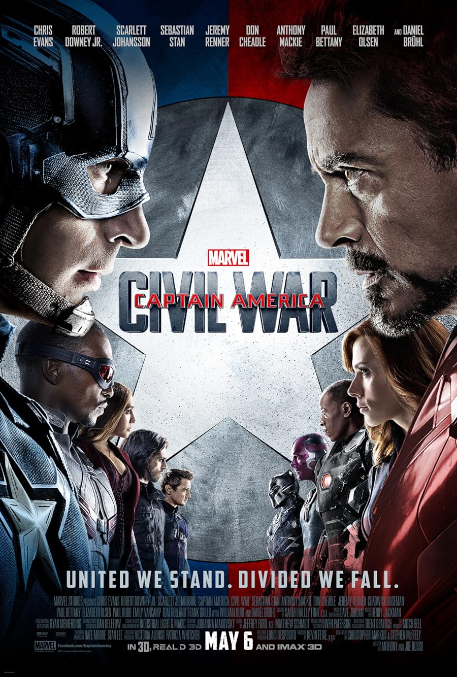 دانلود فیلم کاپیتان آمریکا جنگ داخلی Captain America: Civil War 2016