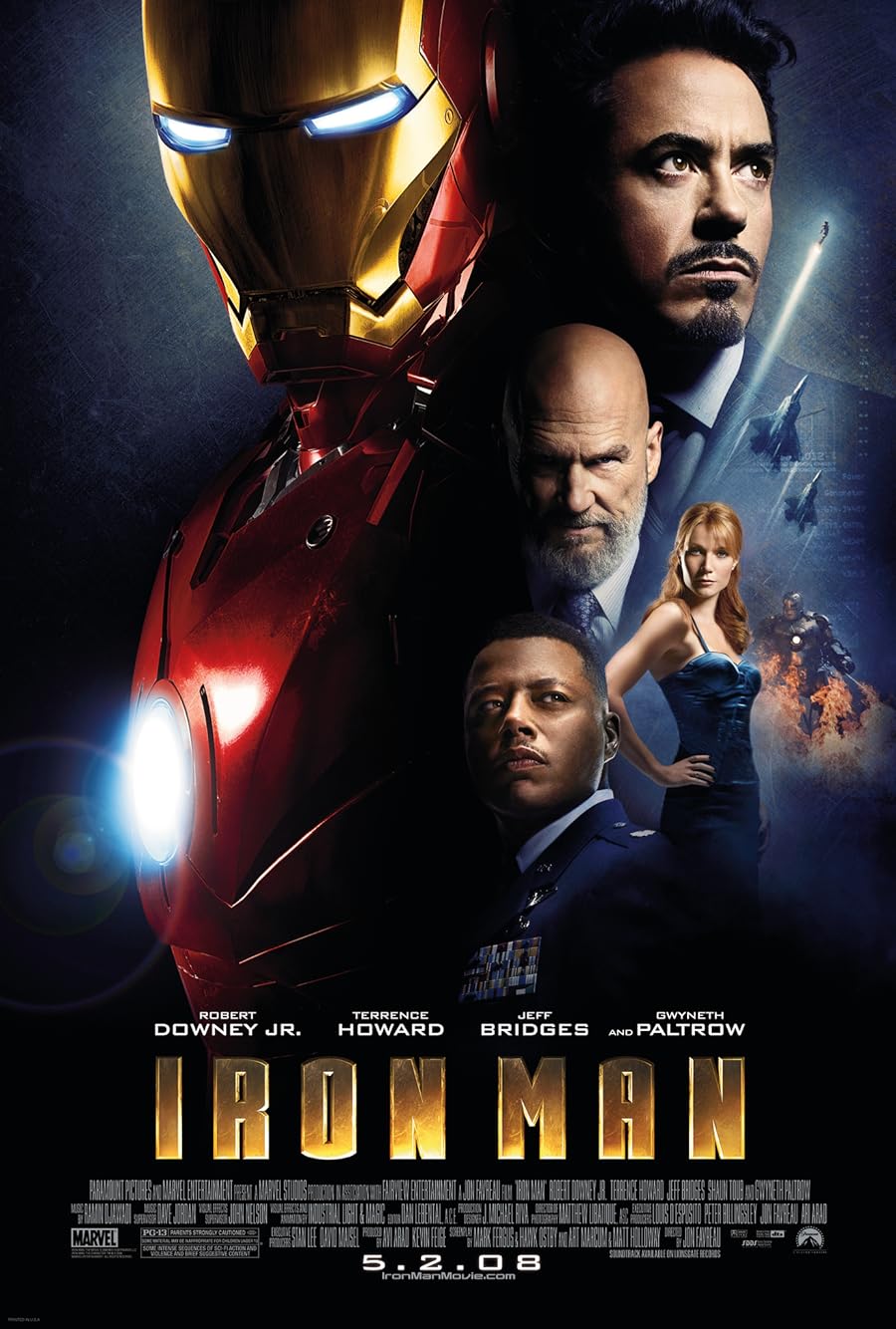 دانلود فیلم مرد آهنی Iron Man 2008
