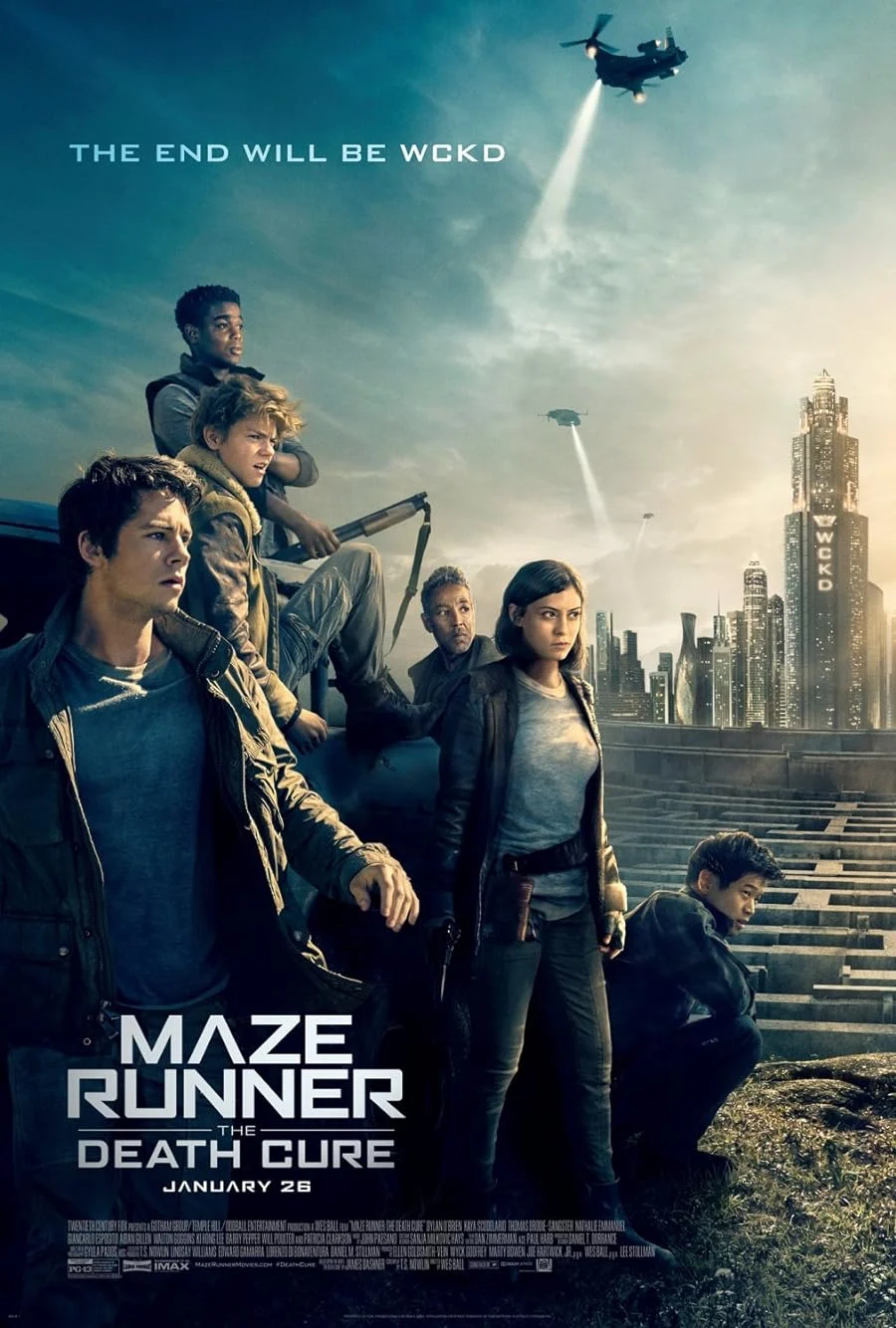 دانلود فیلم دونده هزارتو Maze Runner: The Death Cure 2018