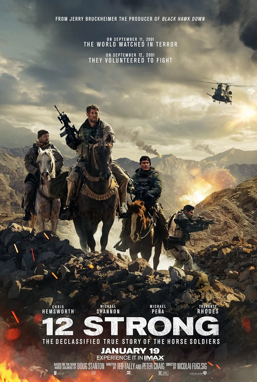 دانلود فیلم 12 مرد قوی 12 Strong 2018
