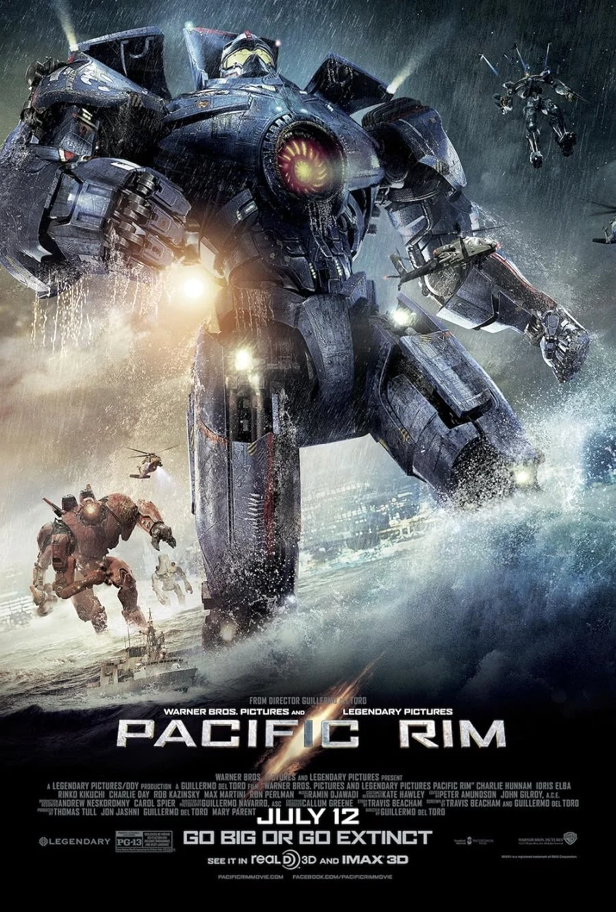 دانلود فیلم حاشیه اقیانوس آرام Pacific Rim 2013