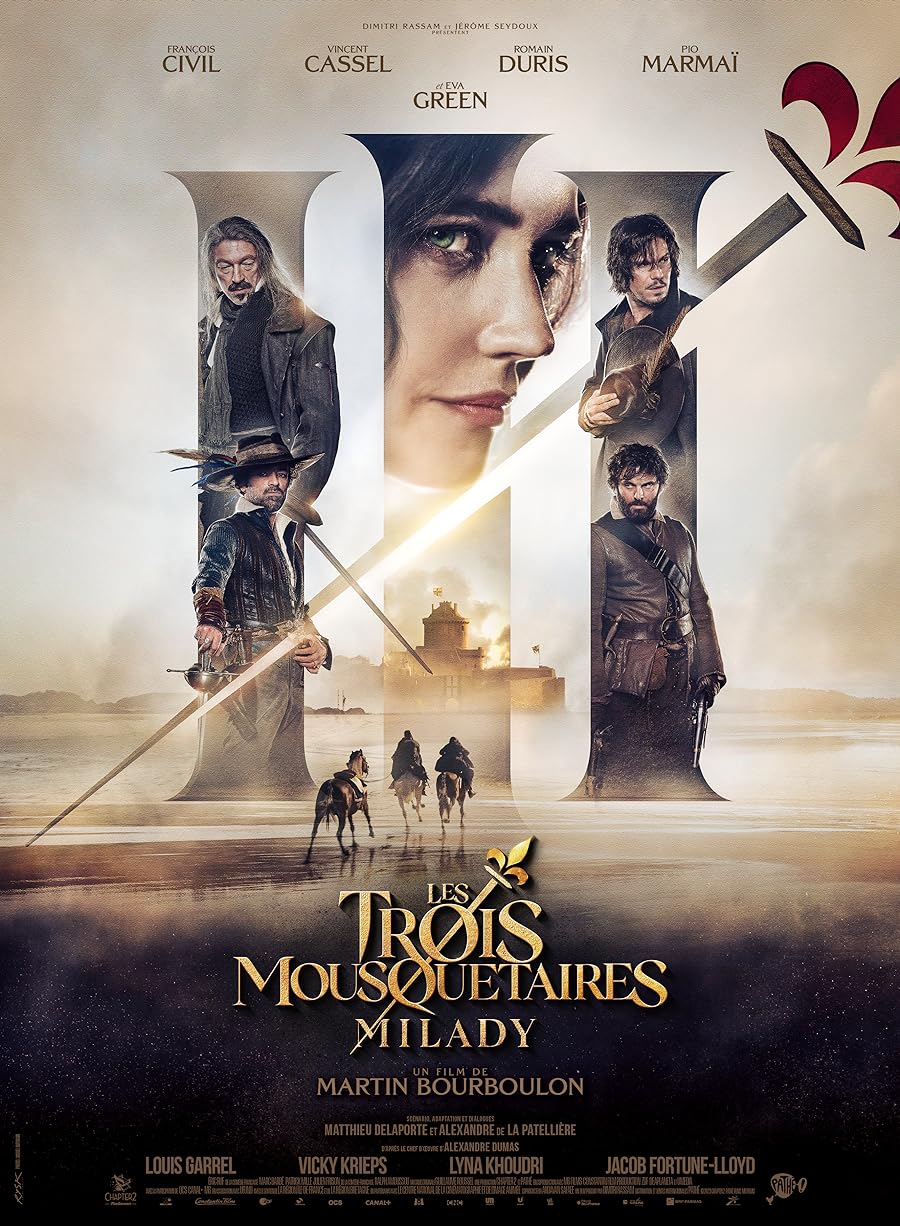 دانلود فیلم سه تفنگدار: میلادی The Three Musketeers – Part II: Milady 2023