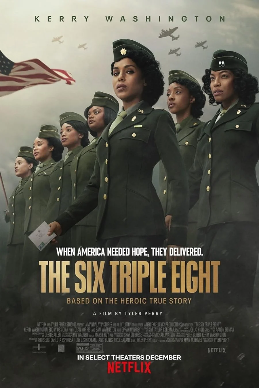 فیلم گردان ۶۸۸۸ The Six Triple Eight 2024 - اسکای مووی فیلم گردان ۶۸۸۸ The Six Triple Eight 2024