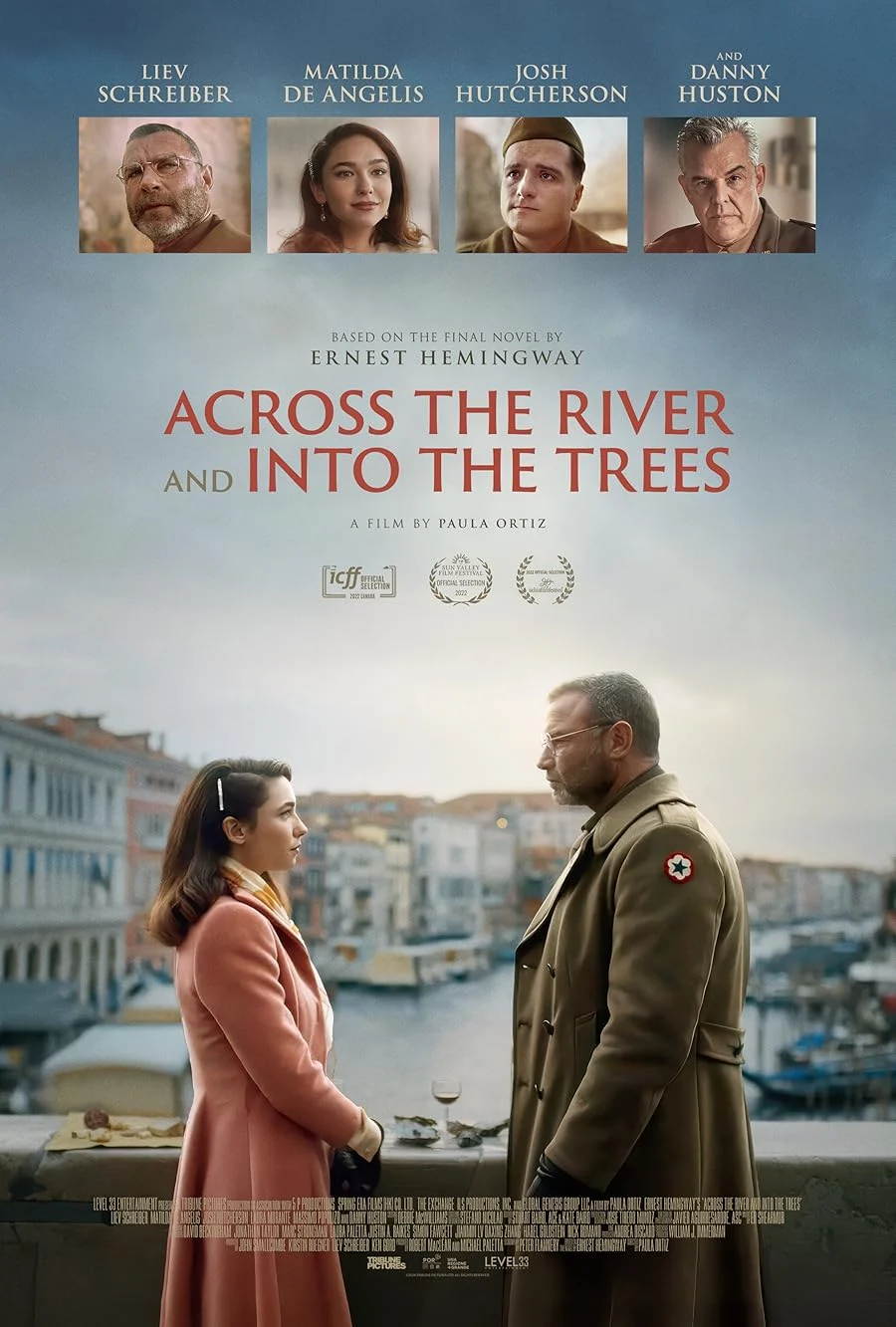 فیلم Across the River and Into the Trees 2022 در امتداد رودخانه به سمت درخت‌ ها