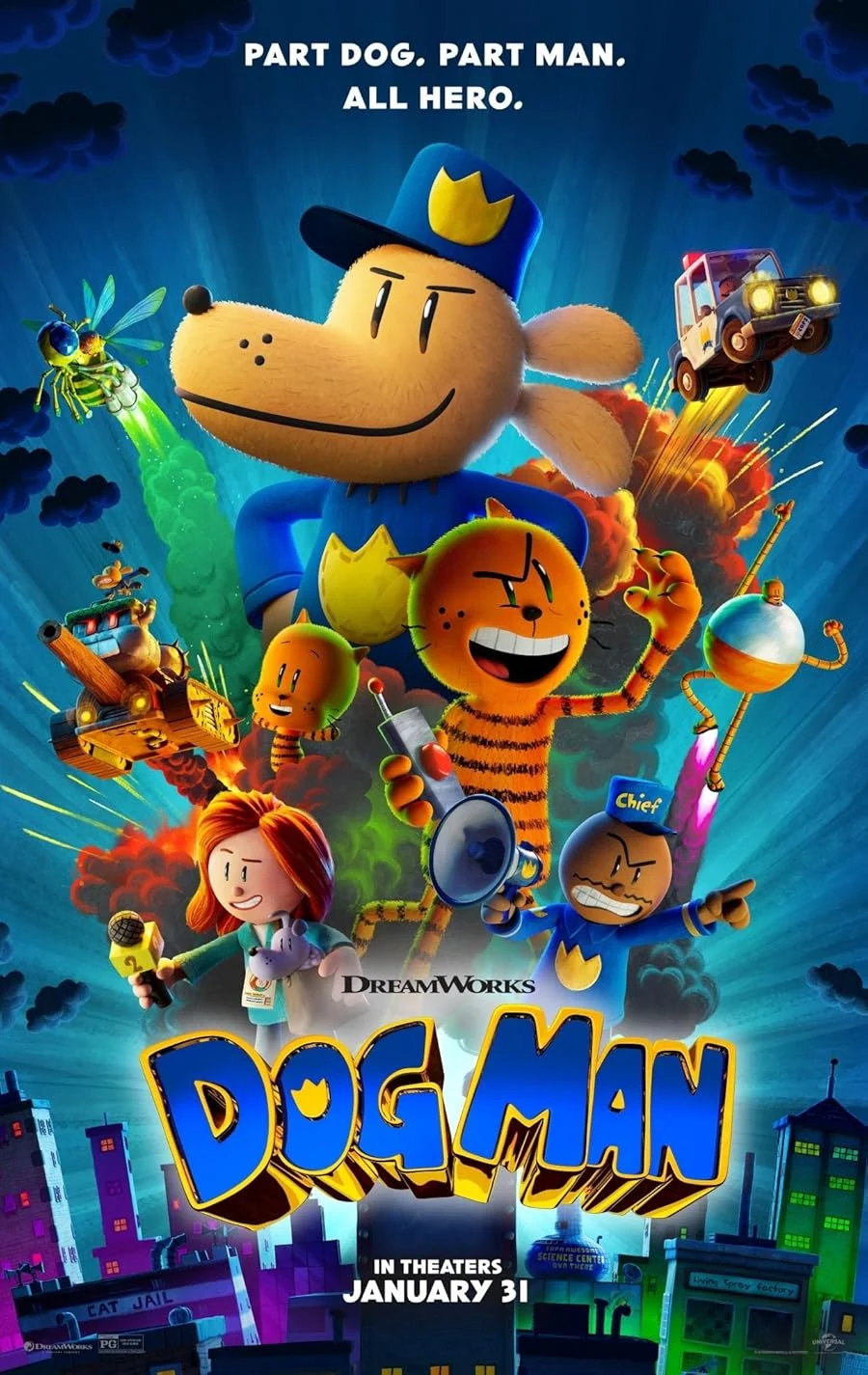 فیلم Dog Man 2025 مرد سگی