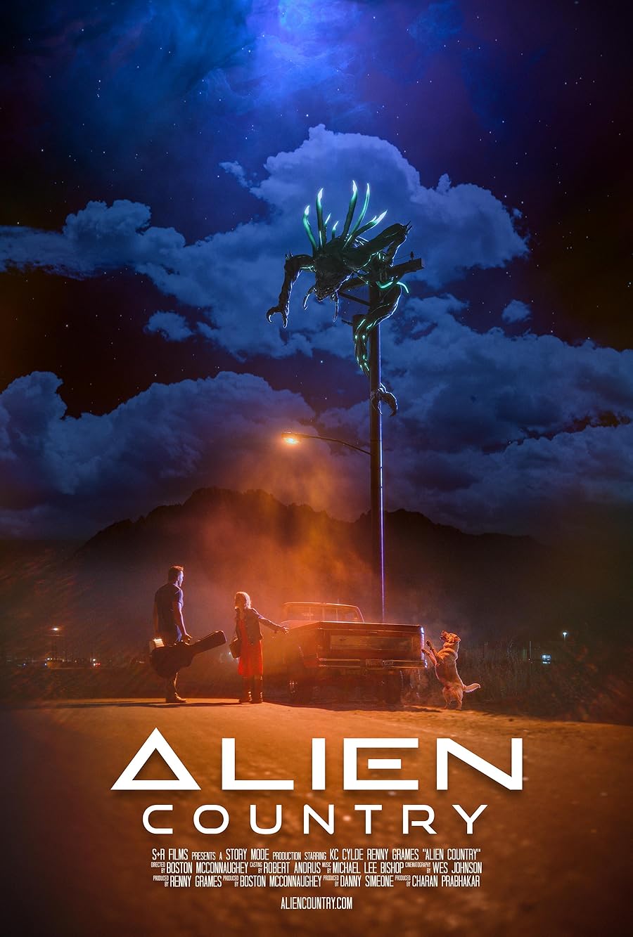 دانلود فیلم Alien Country 2024 شهر بیگانه ها
