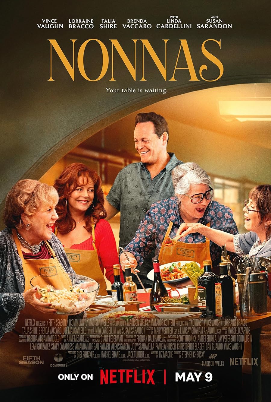 فیلم Nonnas 2025 مامان بزرگ ها - اسکای مووی فیلم Nonnas 2025 مامان بزرگ ها